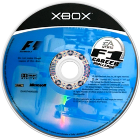 F1 Career Challenge  - Disc (Europe) - 800x800