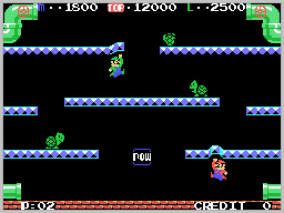 Illustration of Mario Bros.