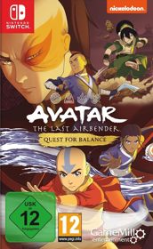 Avatar: The Last Airbender: Quest For Balance - Box - Front (Germany) - 873x1419