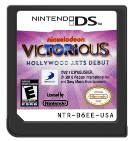 Victorious: Hollywood Arts Debut - Cart - Front (North America) - 571x600