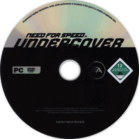 Need for Speed: Undercover - Disc (Germany) - 763x761