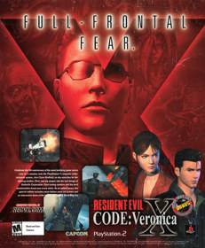 Resident Evil: Code: Veronica X - Advertisement Flyer - Front (United States) - 1812x2200
