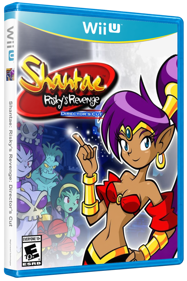 Shantae: Risky's Revenge: Director's Cut - Box - 3D (North America) - 1333x2000
