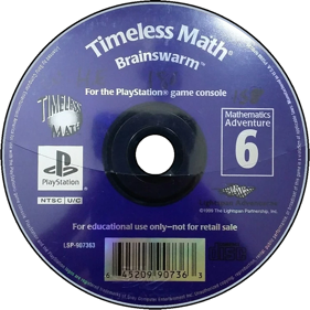 Timeless Math Adventure 6: Brainswarm - Disc (North America) - 800x800