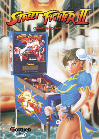 Street Fighter II - Advertisement Flyer - Front (Germany) - 850x1194