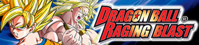 Dragon Ball: Raging Blast - Banner (World) - 420x95