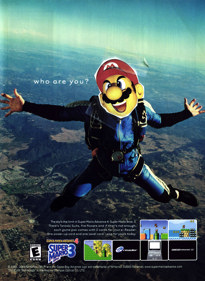 Super Mario Advance 4: Super Mario Bros. 3 - Advertisement Flyer - Front (United States) - 1605x2200