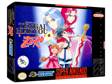 Tengai Makyou Zero - Box - 3D (World) - 1024x768