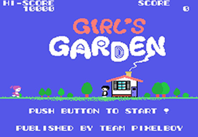 Girl's Garden - Screenshot - Game Title (World) - 276x192
