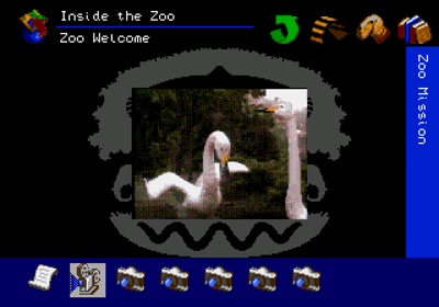 The San Diego Zoo Presents... The Animals! A True Multimedia Experience - Screenshot - Gameplay (World) - 640x448