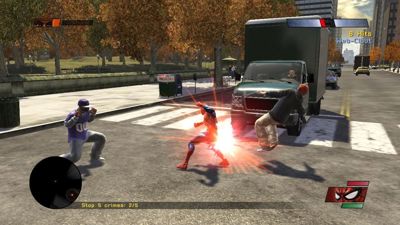 Spider-Man: Web of Shadows - Screenshot - Gameplay (North America) - 1200x675