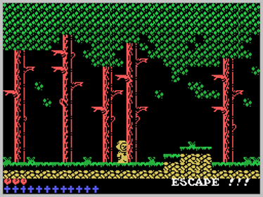 L'Abbaye des Morts - Screenshot - Gameplay (World) - 256x192
