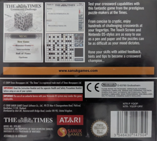The Times Crossword Challenge - Box - Back (Europe) - 1210x1086