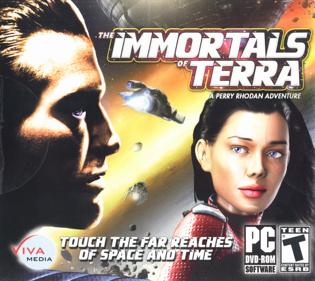 The Immortals of Terra: A Perry Rhodan Adventure - Box - Front (North America) - 897x800