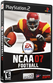 NCAA Football 07 - Box - 3D (North America) - 567x878