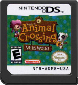 Animal Crossing: Wild World - Cart - Front (North America) - 517x564