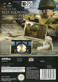 Call of Duty 2: Big Red One - Box - Back (Europe) - 568x800
