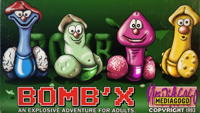 Bomb'X - Fanart - Box - Front (World) - 1141x649