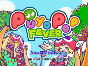 Puyo Pop Fever - Screenshot - Game Title (World) - 640x480