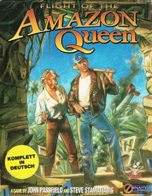 Flight of the Amazon Queen - Box - Front (Germany) - 620x800