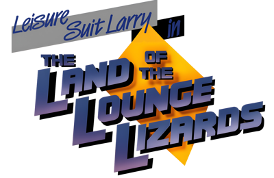 Leisure Suit Larry in the Land of the Lounge Lizards - Clear Logo (World) - 3840x2496