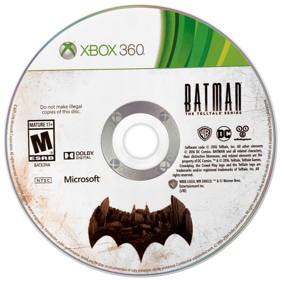 Batman: The Telltale Series - Disc (North America) - 900x900