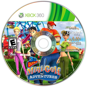 3D Ultra Minigolf Adventures - Disc (North America) - 1459x1459