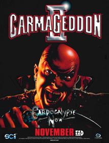 Carmageddon II: Carpocalypse Now - Advertisement Flyer - Front (United Kingdom) - 1677x2200