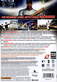 The Bigs 2 - Box - Back (Germany) - 600x873