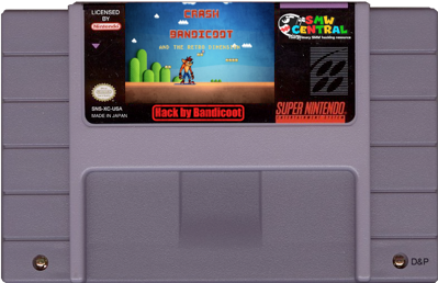 Crash Bandicoot and the Retro Dimension - Cart - Front (North America) - 787x509