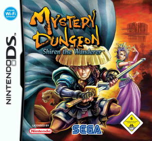 Mystery Dungeon: Shiren the Wanderer - Box - Front (Germany) - 1550x1431