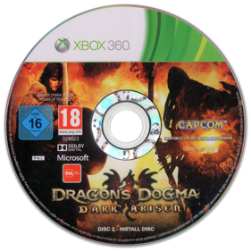 Dragon's Dogma: Dark Arisen - Disc (Europe) - 900x900