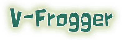 V-Frogger - Clear Logo (North America) - 2400x778