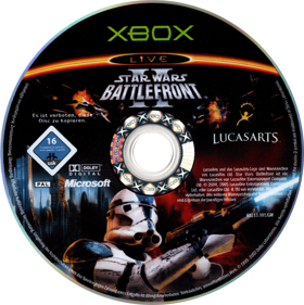 Star Wars: Battlefront II - Disc (Germany) - 770x772