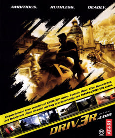 Driv3r - Advertisement Flyer - Front (North America) - 1904x2289