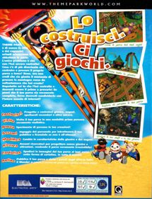 Sim Theme Park - Box - Back (Italy) - 613x800