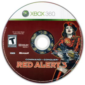 Command & Conquer: Red Alert 3 - Disc (North America) - 900x900