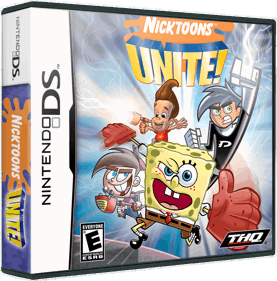Nicktoons Unite! - Box - 3D (North America) - 865x877