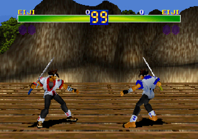 Battle Arena Toshinden Remix - Screenshot - Gameplay (World) - 640x448