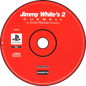 Jimmy White's 2: Cueball - Disc (Europe) - 1000x1000