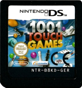 1001 Touch Games - Cart - Front (Germany) - 524x563