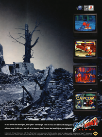 Street Fighter Alpha: Warriors' Dreams - Advertisement Flyer - Back (North America) - 1500x2000