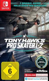 Tony Hawk's Pro Skater 1 + 2 - Box - Front (Germany) - 868x1418