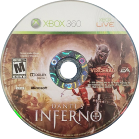 Dante's Inferno - Disc (North America) - 718x717