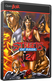Streets of Rage 2X - Box - 3D (World) - 567x878
