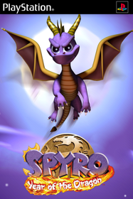 Spyro: Year of the Dragon - Fanart - Box - Front (World) - 600x900