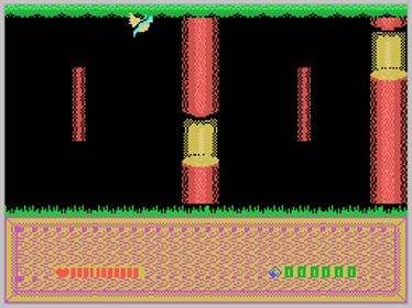 A Sparrow Goes Flapping - Screenshot - Gameplay (World) - 256x192
