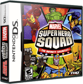 Marvel Super Hero Squad: The Infinity Gauntlet - Box - 3D (North America) - 864x877