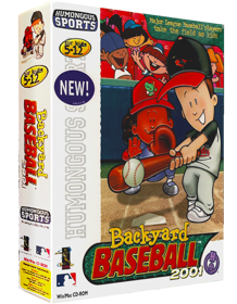 Backyard Baseball 2001 - Box - 3D (North America) - 622x800