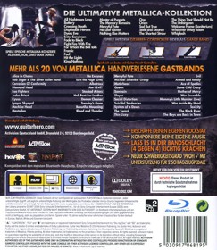 Guitar Hero: Metallica - Box - Back (Germany) - 600x692